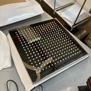 12in Stainless Steel Square Rainfall Angle Adjustable Shower Head