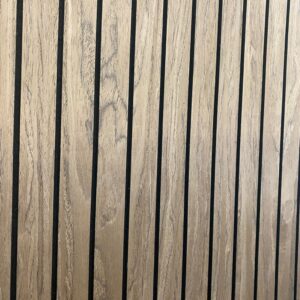 4 Acoustic Wood Slat Paneling, 3-D Shiplap. 24x47"ea.
