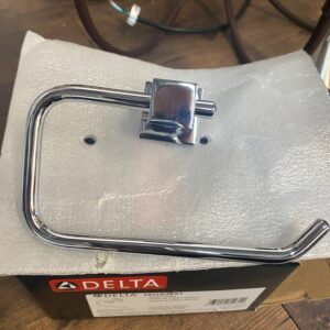 Delta Silver Toilet Paper Holder