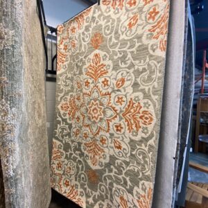 Safavieh "Metro" 5x8  80%Wool, 20% Cotton in Grey/Rust/Sage/Ivory